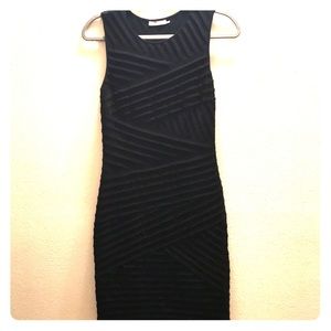 Black cocktail dress